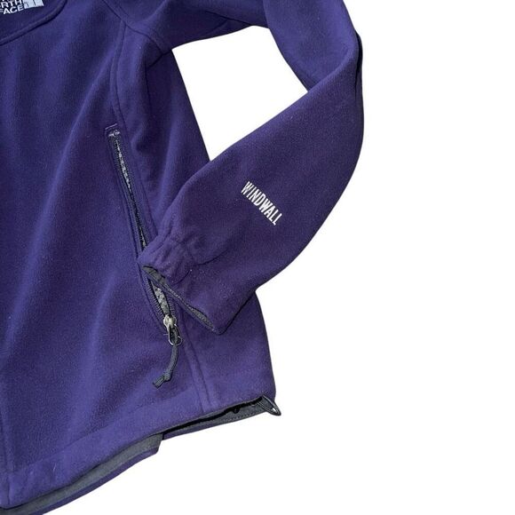 THE NORTH FACE Women’s Purple Windwall Zip Up Jacket Size M - Picture 3 of 9